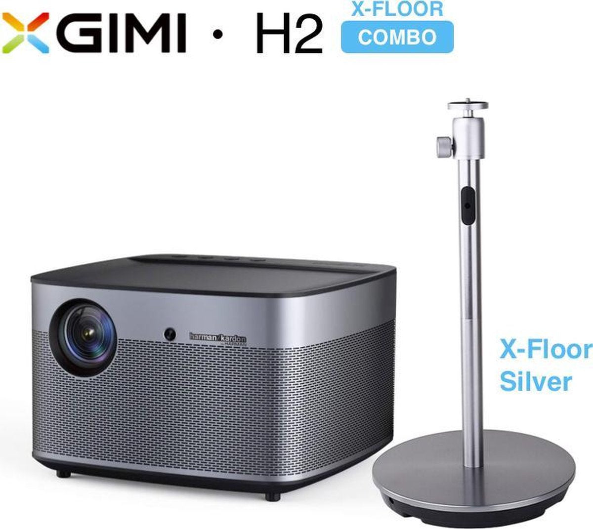 XGIMI H2 X-Floor Smart Beamer Combo Zilver