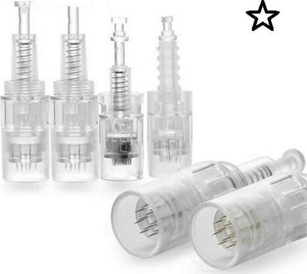 Cartridge Voor Draadloze Dr. Pen DermaPen en MYM - 12 Naalden - 2 stuks