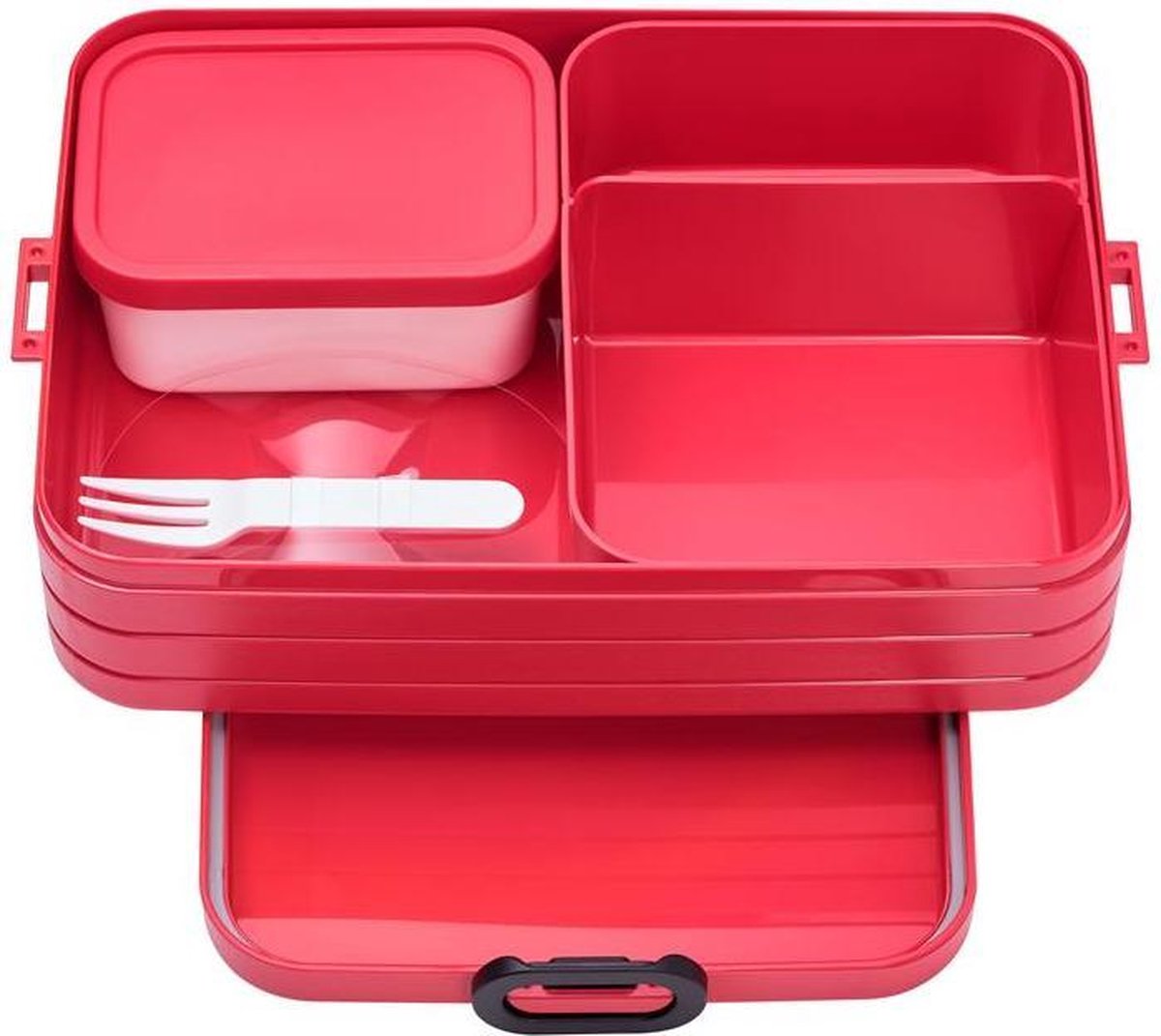 Mepal – Bento lunchbox Take a Break large- inclusief bento box – Nordic red – Lunchbox voor volwassenen