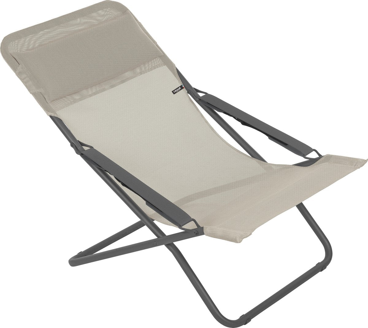 Lafuma TRANSABED Batyline® Iso Loungestoel - Inklapbaar - Verstelbaar - Seigle