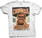 STAR WARS - T-Shirt RETRO - Chewbacca Back to Kashiiik (M)