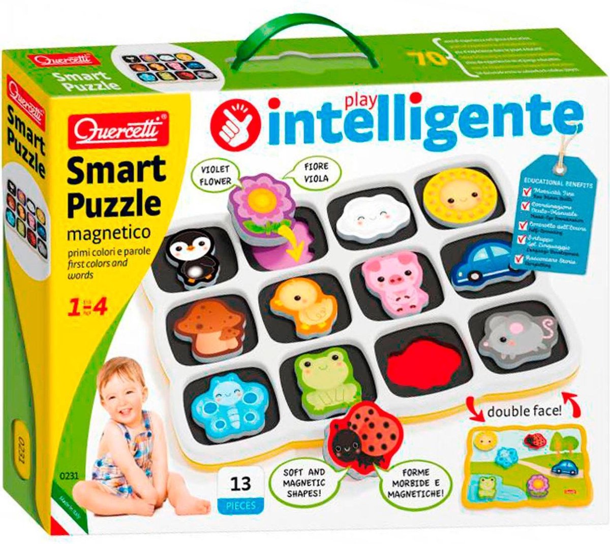 Quercetti Smart Magneet Puzzel