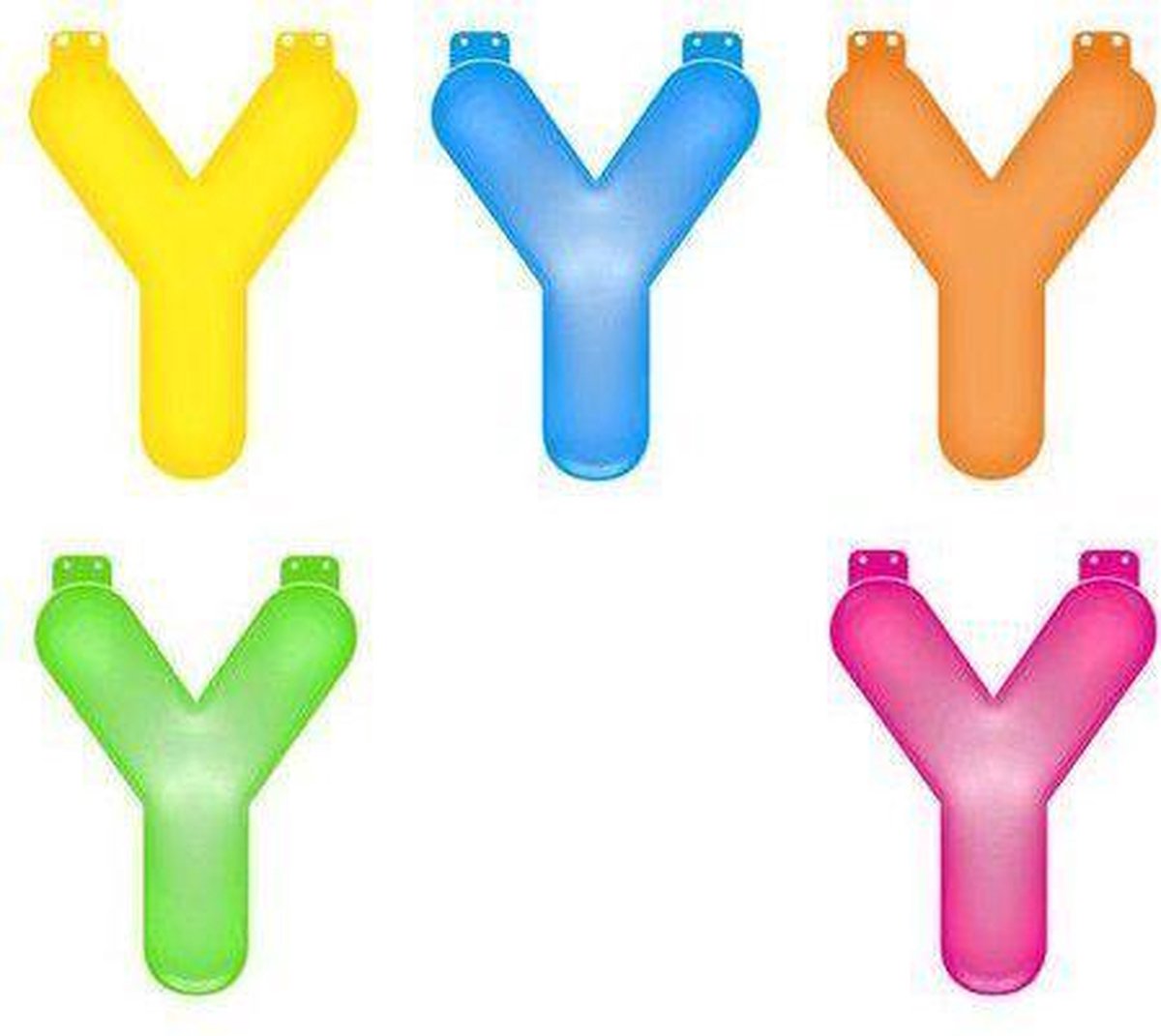 Opblaas letter Y  Groen