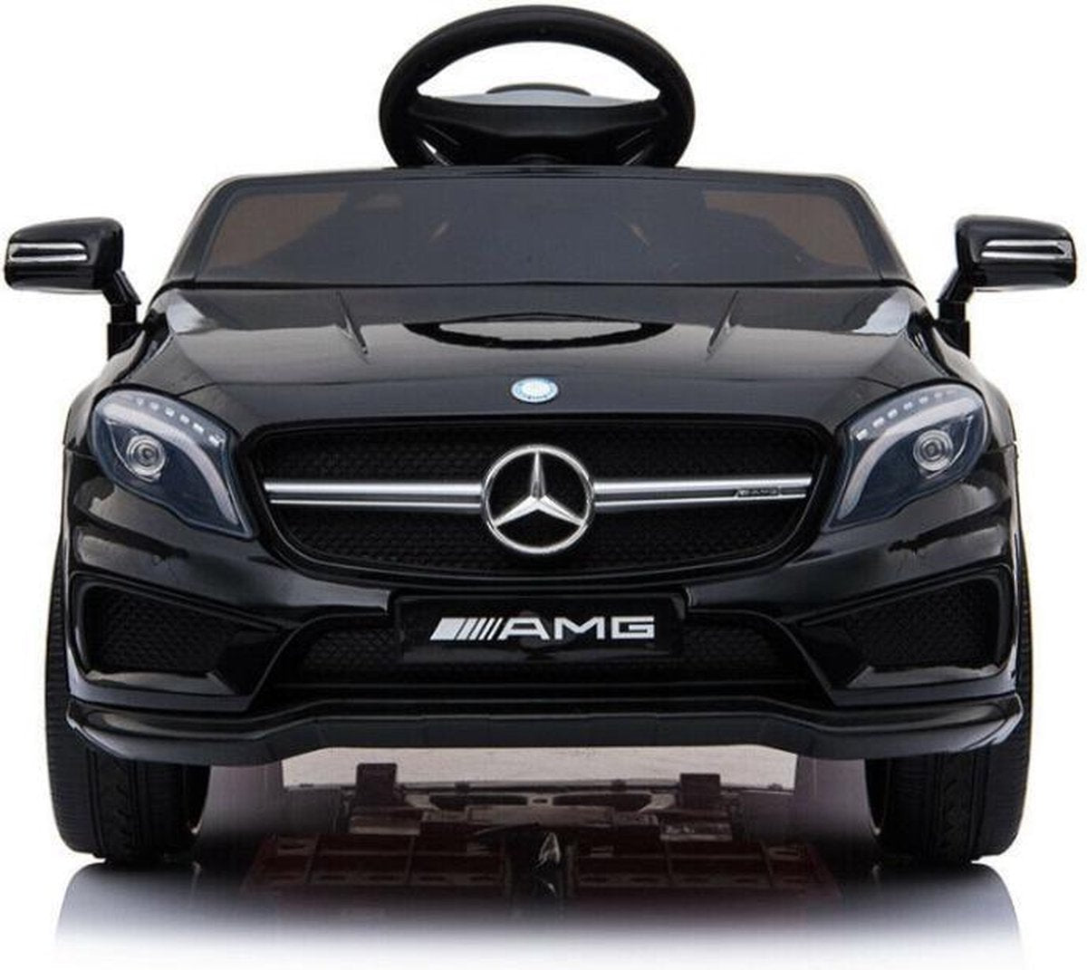 Kinder auto Mercedes GLA 45 AMG - zwart - 12v