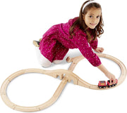 Melissa & Doug - Houten Achtfiguur Treinset