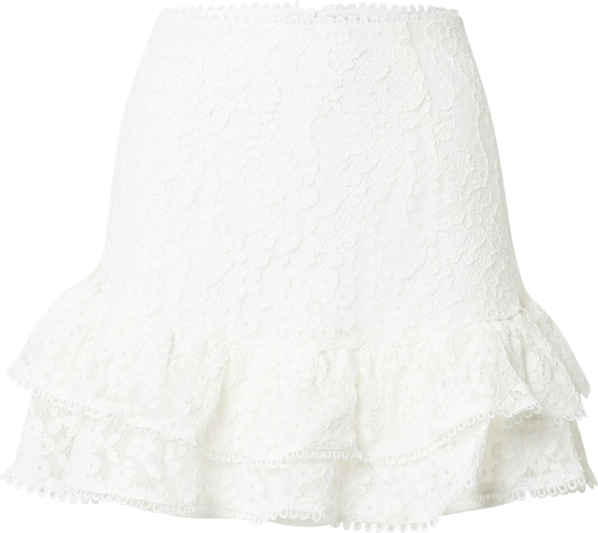 Glamorous rok Wit-10 (38)