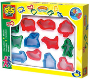Ses 00884 Klei Vormpjes 12st + Ses 00498 klei 8x 90 gr.