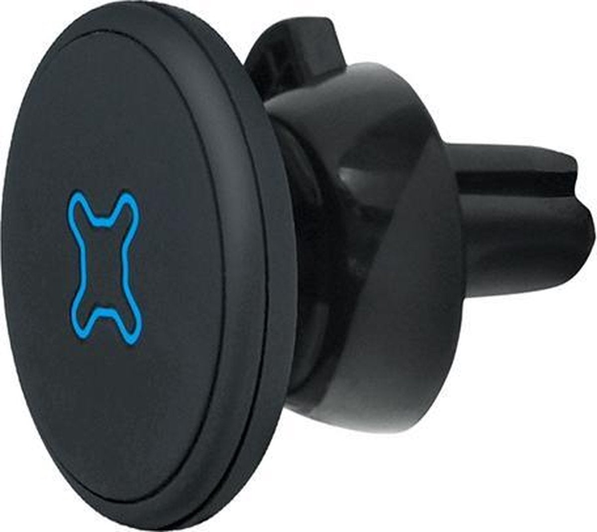 Universal smartphone mount for car air vent - Magnetic fixing - 2 metal plates included