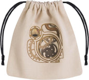 Steampunk dice pouch