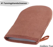 BeautyFit - Zelfbruiner Handschoen - Tanning Handschoen - Tan Handschoen - Goud/bruin - Beste kwaliteit Tanningshandschoenen