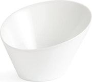 Olympia Whiteware ovale hellende kommen 13.3 x 15.4cm