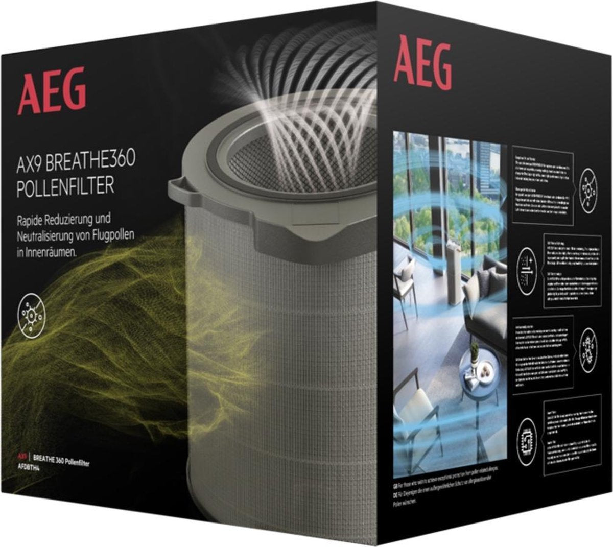 AEG AX9 AFDBTH4 Breathe 360 pollen filter - Filter voor luchtbehandeling