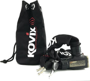 Kovix KCL8-120 Fiets Motor Kettingslot met Alarm 120db 8mm x 120cm