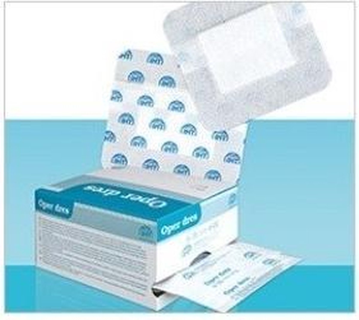 40 STUKS Steriel Latexvrije Latex vrij Wondverband 9X15 cm Grote Pleister voor wonden STERIEL Eilandpleisters