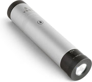 VSSL Flask Silver - Veldfles met kompas en zaklamp