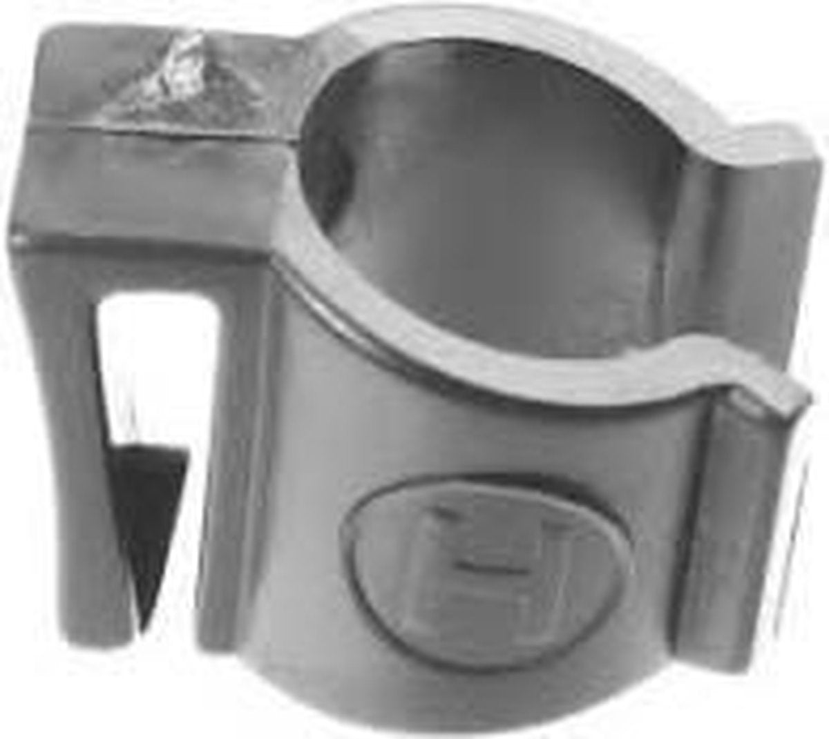 Jasbeschermer clip 20mm grijs