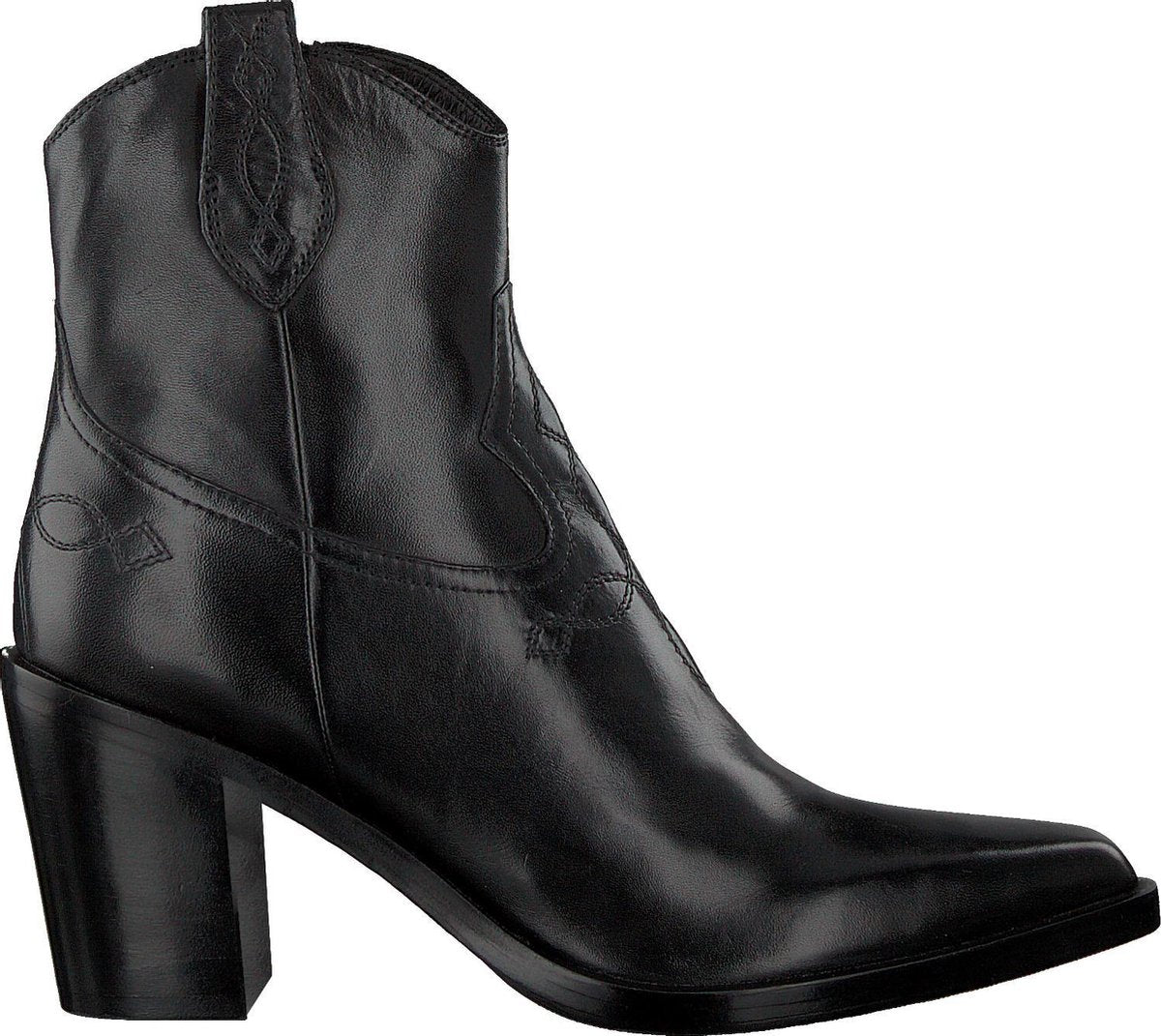 Notre-V Az3203 Enkellaarsjes - Enkelboots - Dames - Zwart - Maat 37