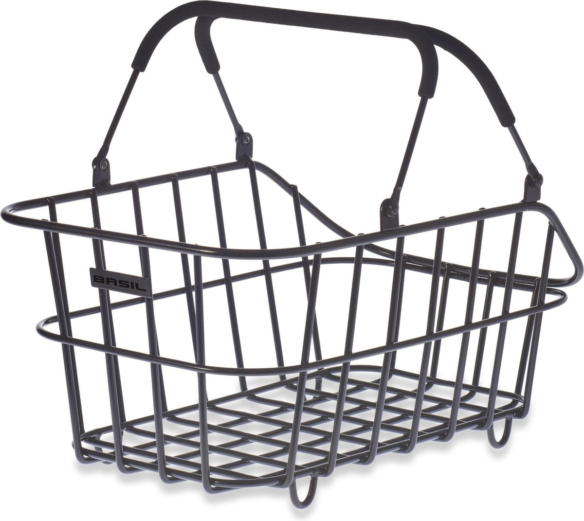 Basil Cento Alu Multi System Fietsmand - Achter - Aluminium - Zwart