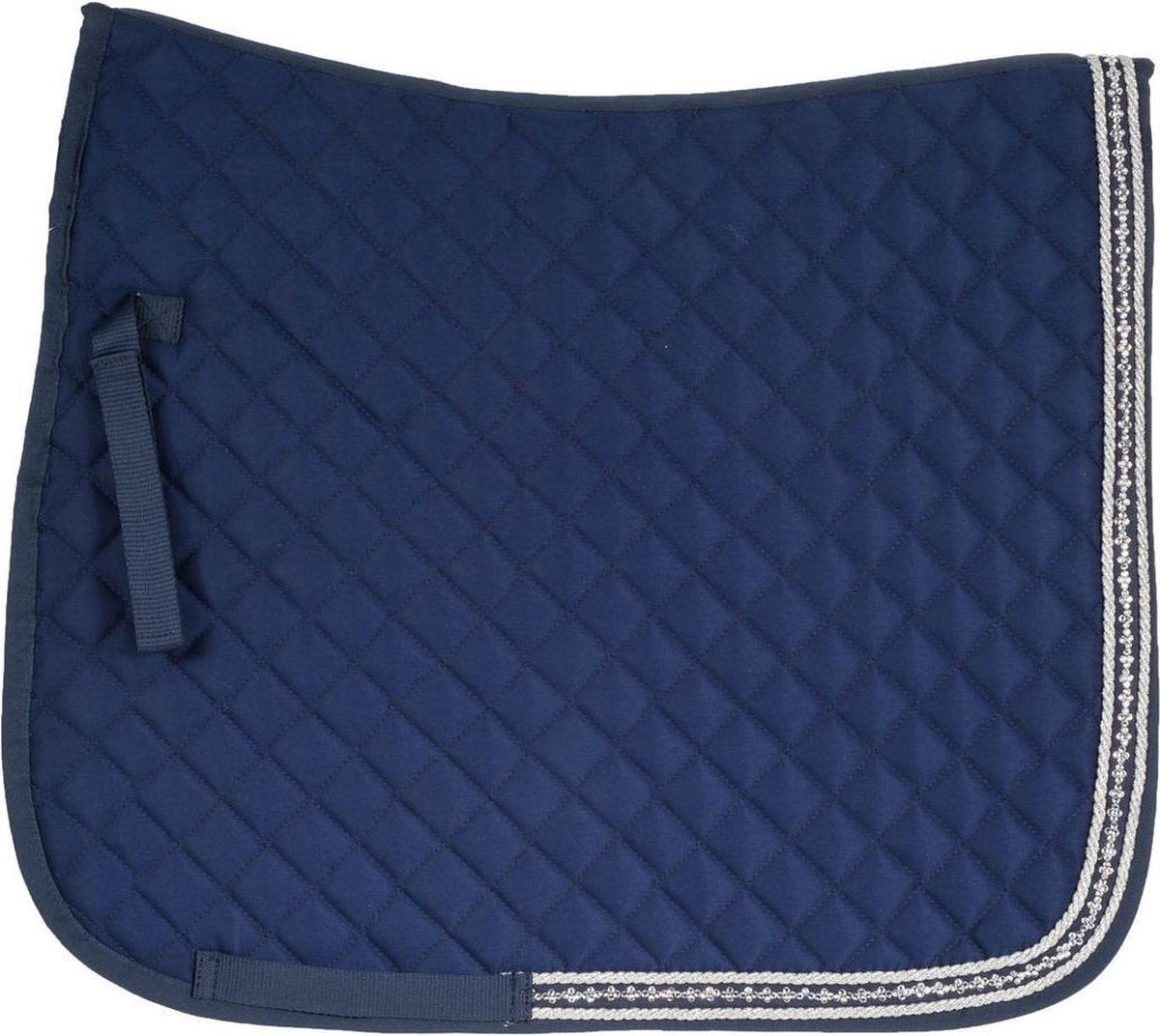 Zadeldek Melrose donkerblauw pony dressuur