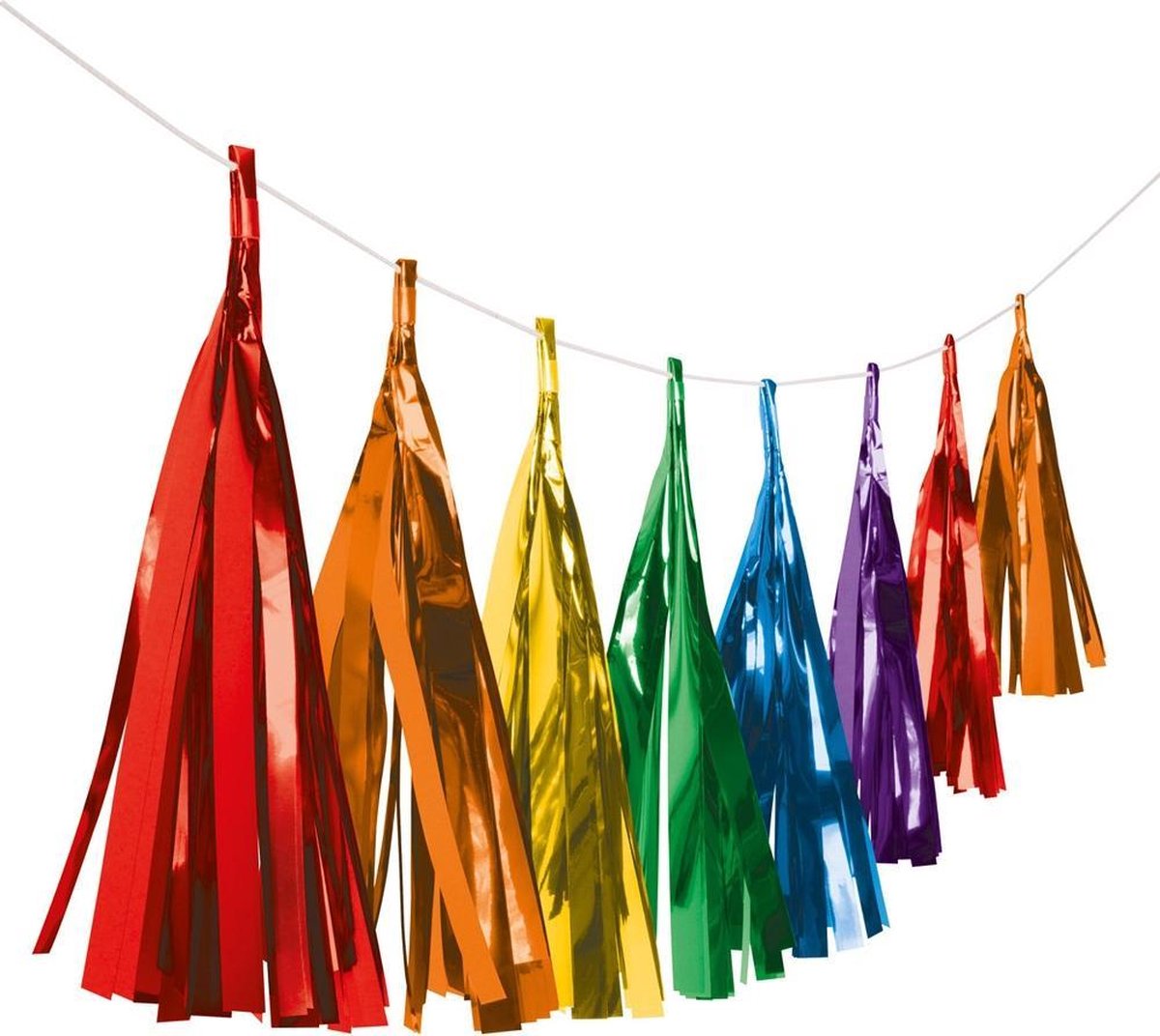Tassel Slinger Regenboog - 3 Meter