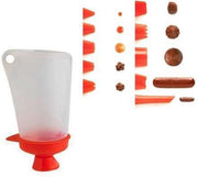 Deco Pocket spuitzak met spuitmondjes