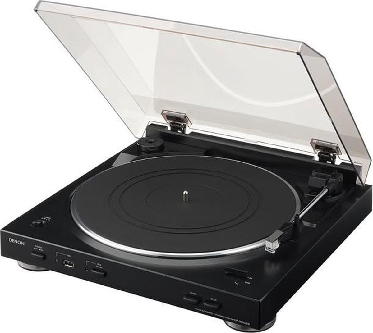 Denon DP-200USB - Platenspeler - Zwart