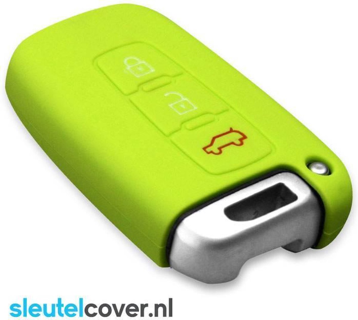 Hyundai SleutelCover - Lime groen / Silicone sleutelhoesje / beschermhoesje autosleutel
