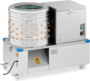 Wiesenfield 2-in-1 Plukmachine en broeiketel voor gevogelte - drum 60 cm - 5 - 6 kippen per minuut