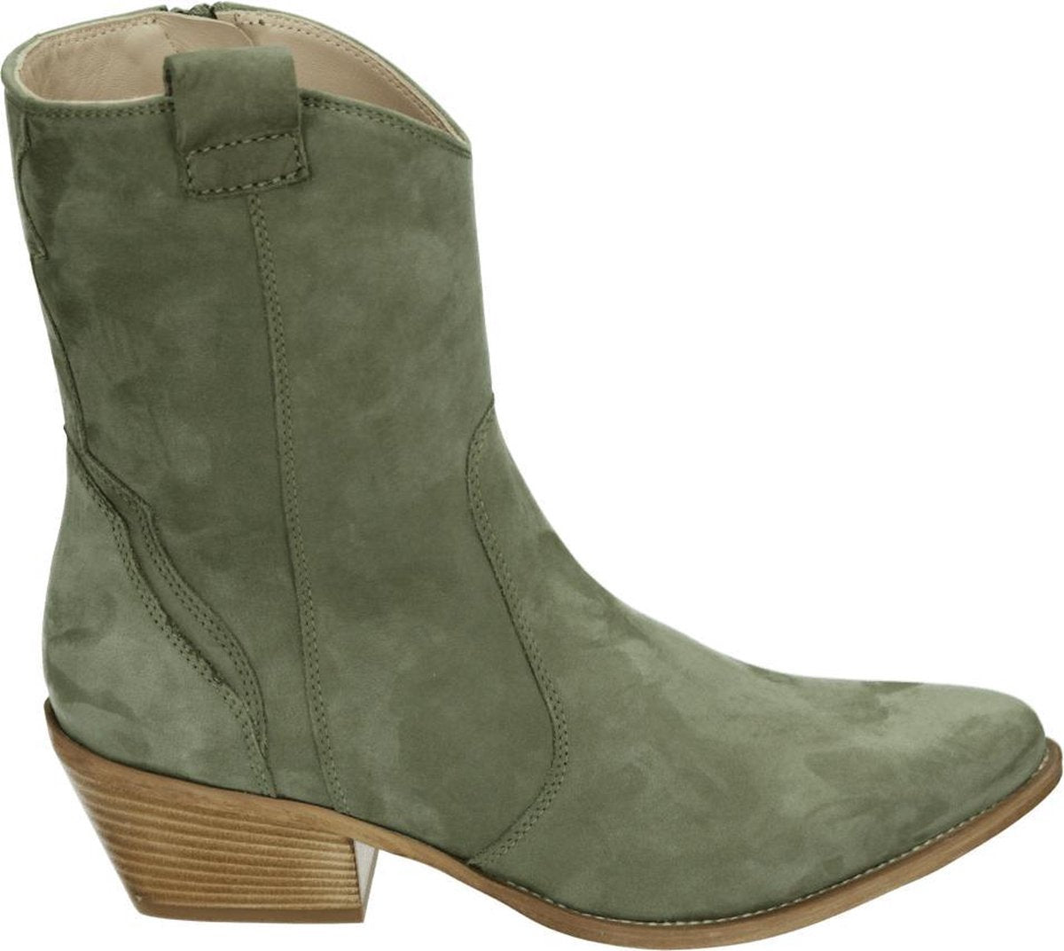Donna Carolina 43.199.095 - Volwassenen Cowboylaarzen - Kleur: Groen - Maat: 37.5