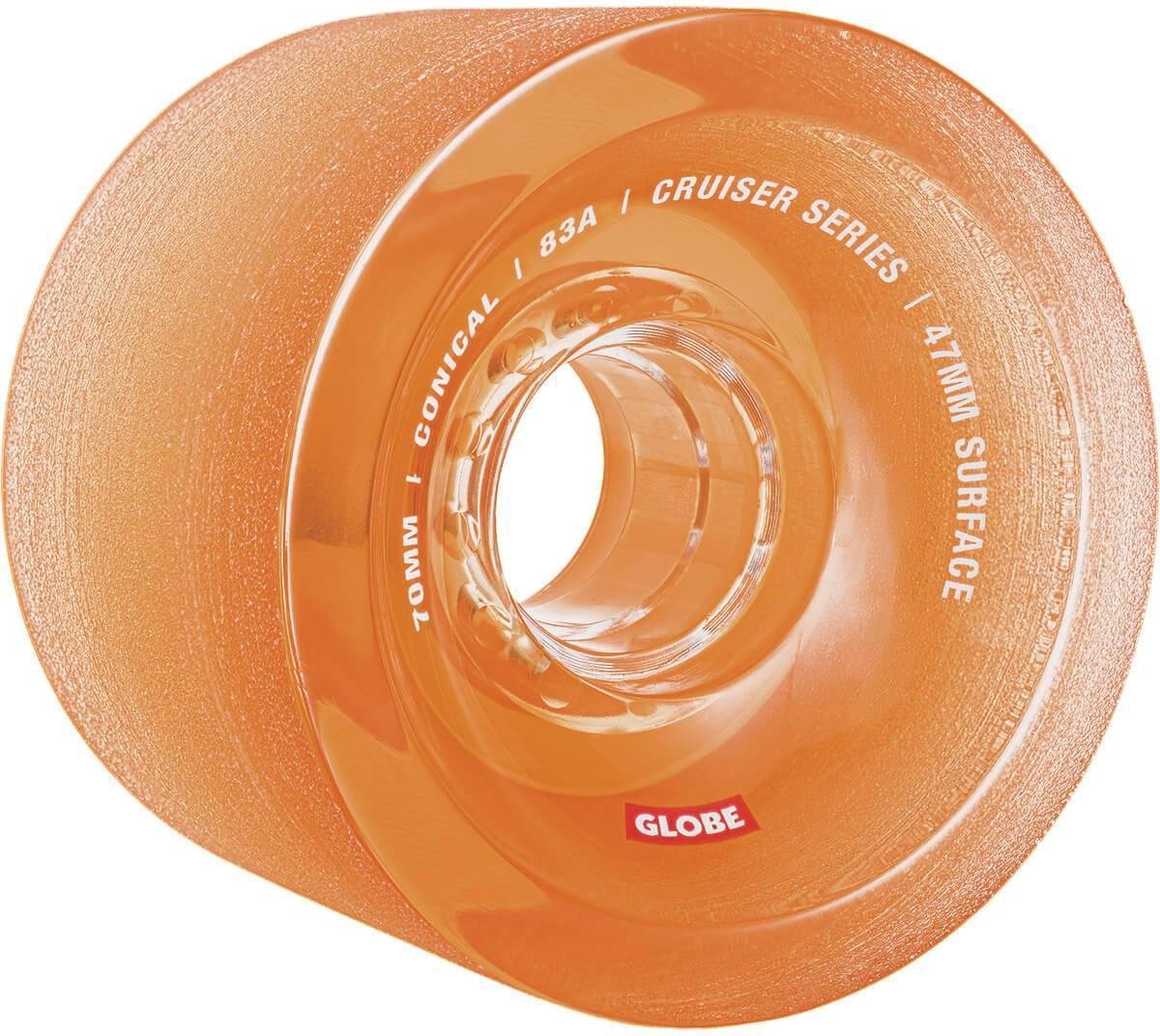 Globe Conical Cruiser 83A wielen 70 mm clear amber