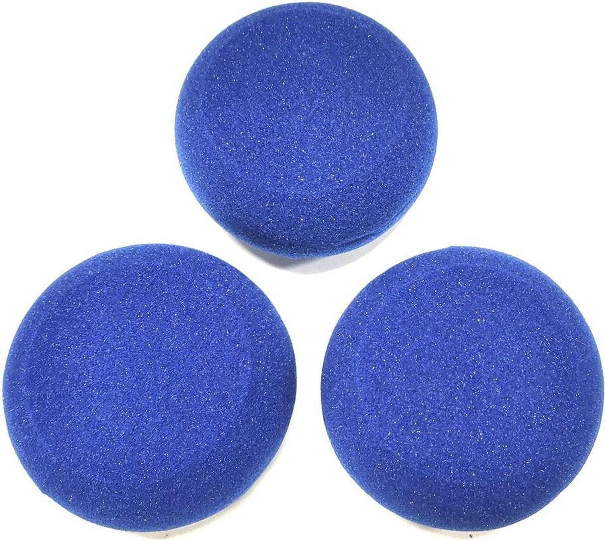 Rojafit Massagespons - Voordeelset 3 Stuks - Rond - Donkerblauw  Afmeting: Ø 12 cm x 6 cm.