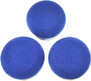 Rojafit Massagespons - Voordeelset 3 Stuks - Rond - Donkerblauw  Afmeting: Ø 12 cm x 6 cm.