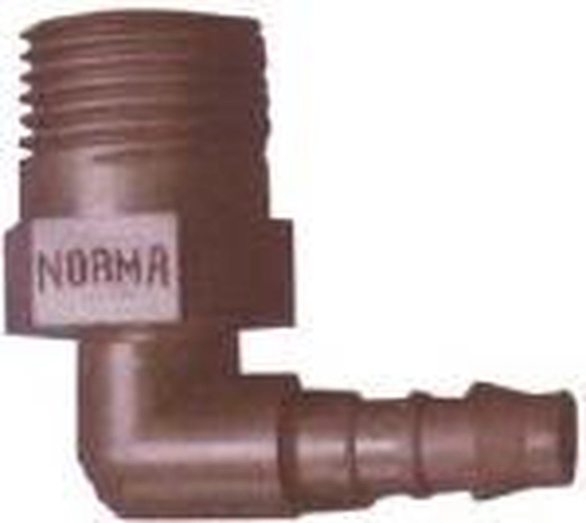 90º Elbow Slang Adapter polyamide (schroefdraad: 1''