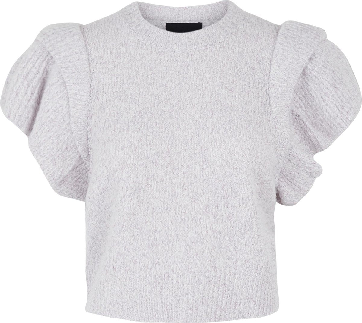 PIECES PCFRILL O-NECK KNIT VEST Dames Trui - Maat M