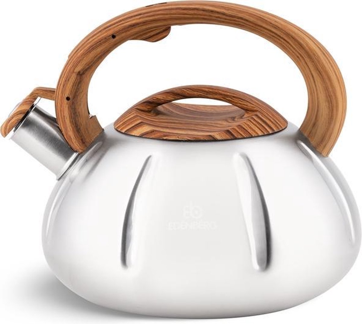 Edënbërg Classic Line - Luxe RVS Fluitketel - 3.5 Liter