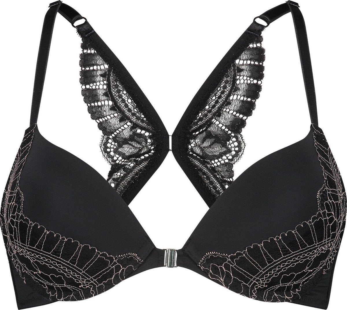 Hunkemöller Dames Voorgevormde push-up beugel bh Coco - maat C75