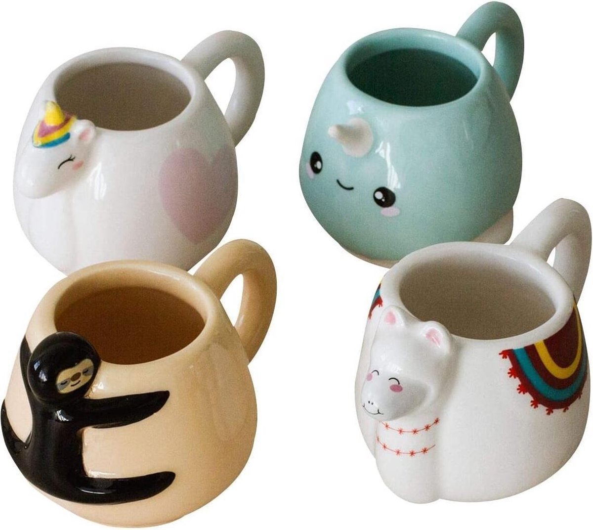 Animal Espresso Mug Set(MINESPMUGS)