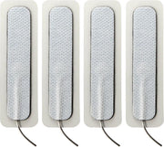 4 x Long Self Adhesive Pads 1.5cm x 7.5cm - Electric Stim Device - white - Discreet verpakt en bezorgd