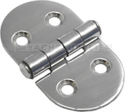 Luikscharnier - 68x39x2 - Rvs 316 - Knoop boven