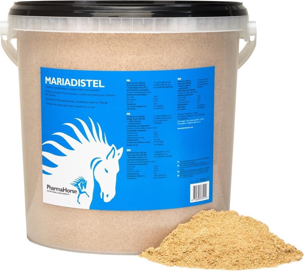 Mariadistelzaad paard 1000 gram