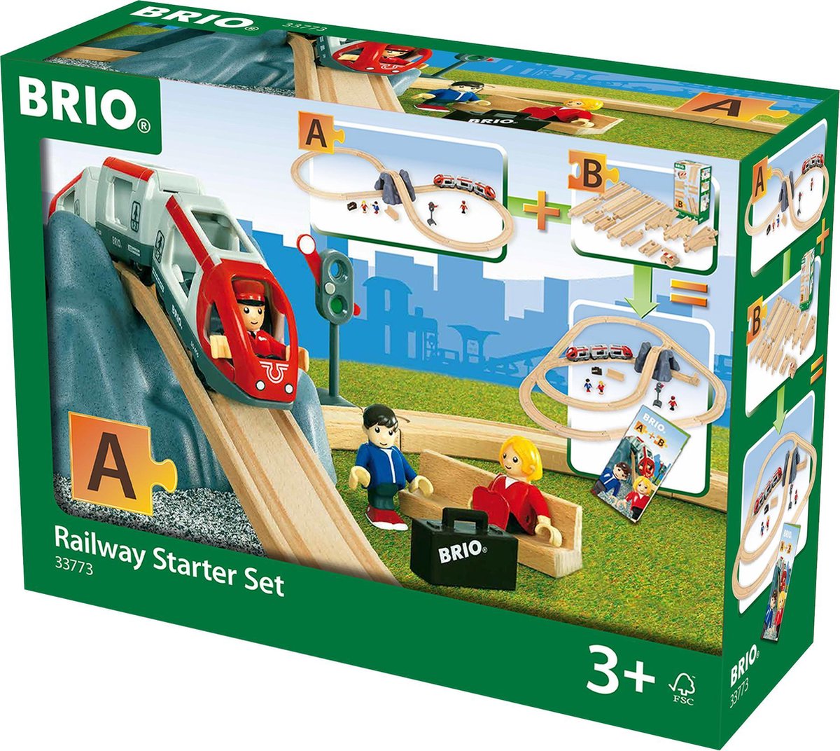 BRIO Railway Trein starterset A - 33773
