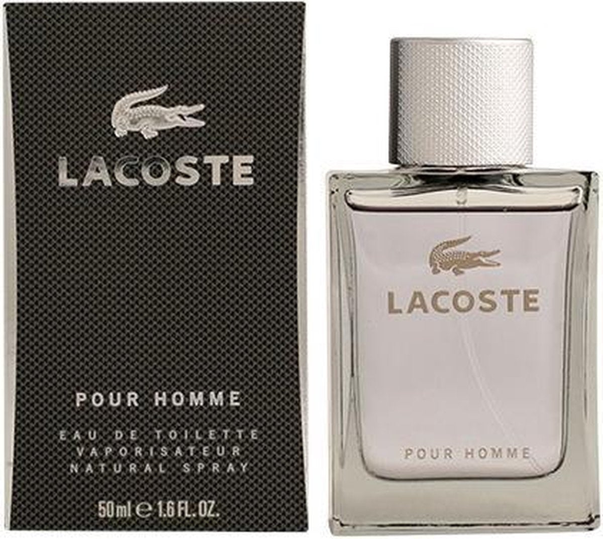 MULTI BUNDEL 2 stuks LACOSTE HOMME eau de toilette spray 50 ml