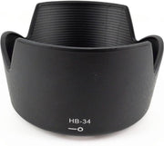 Zonnekap HB-34 voor Nikon AF-S DX 55-200mm f/4-5.6G ED met 52mm filtermaat