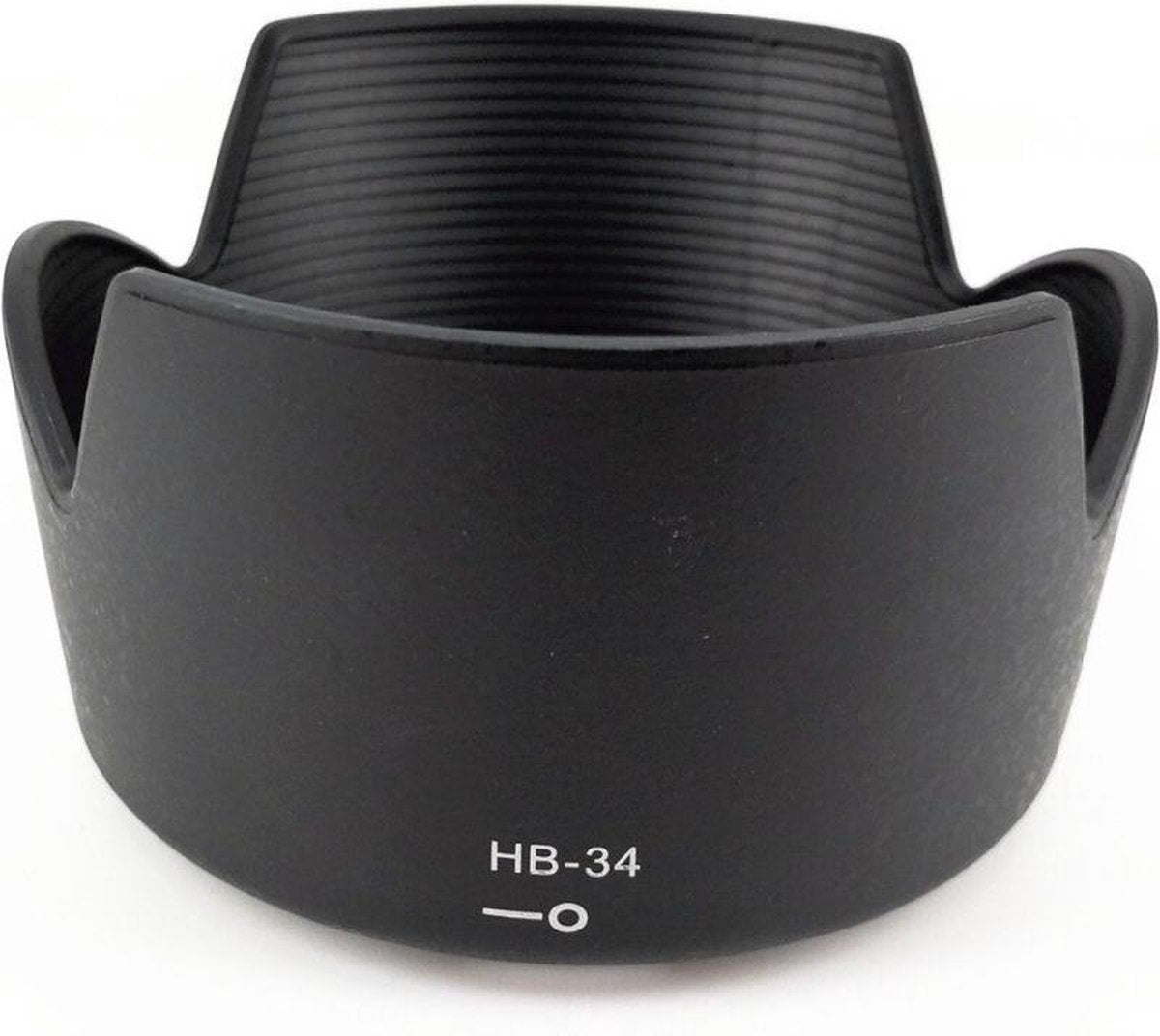Zonnekap HB-34 voor Nikon AF-S DX 55-200mm f/4-5.6G ED met 52mm filtermaat