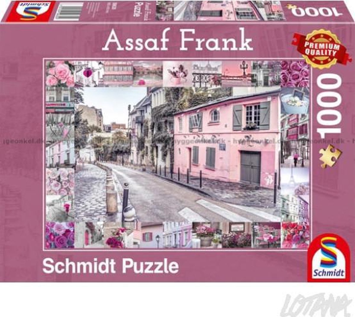 Puzzel 1000 stukjes - Romantische reis