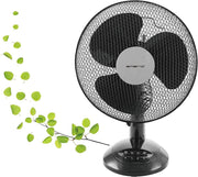 Emerio FN-114202.1 - tafelventilator - zwart