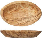 Cosy en Trendy Schaaltje 17cm - Olijfhout (set van 4) En Yourkitchen E-kookboek - Heerlijke Smulrecepten