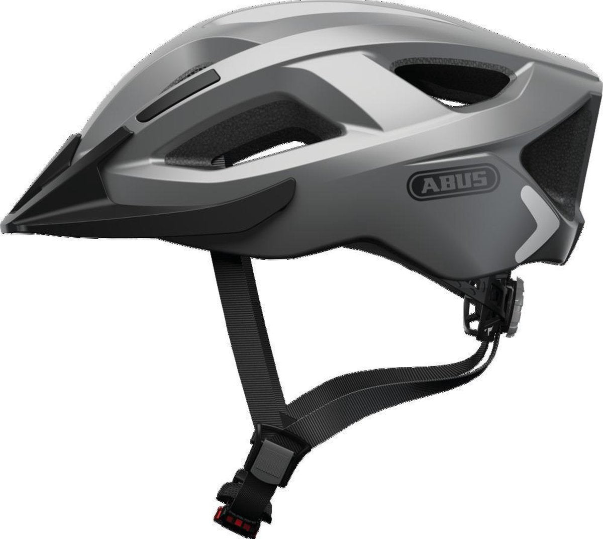 Abus Aduro 2.0 Fietshelm - Maat  S (51-55 cm) - Glare Silver