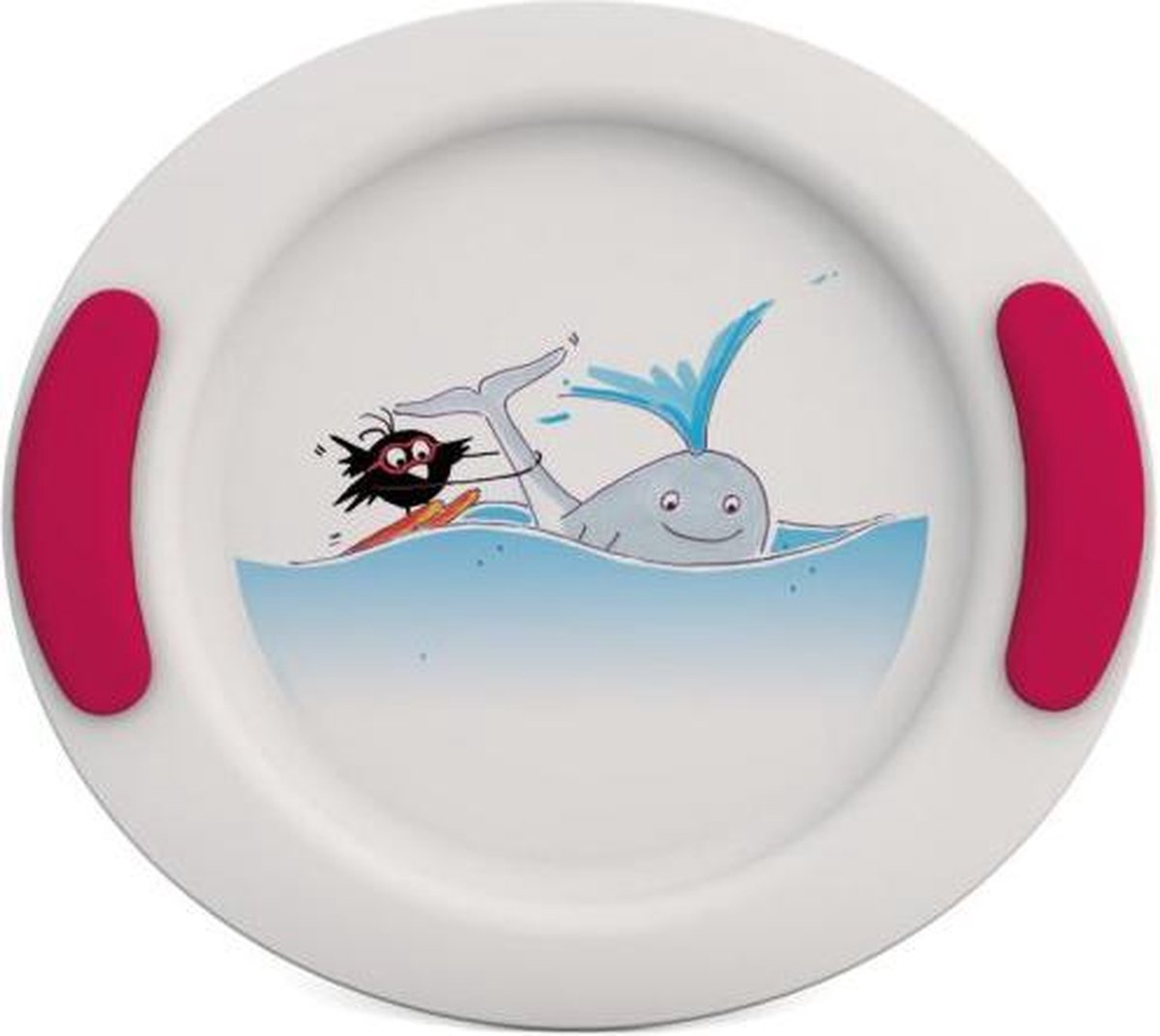 Kinderbord Walvis - Rood