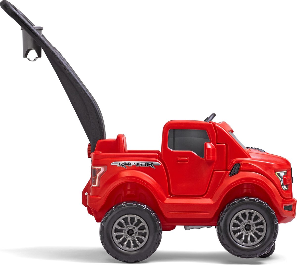 2-in1 Ford F-150 Raptor SVT Rood - Loopauto - Elektronische toeter - 2 jaar garantie!
